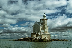 Haunted (Middleground) Stratford Shoal Lighthouse In Connecticut
